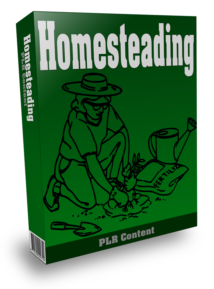 Homesteading PLR Content