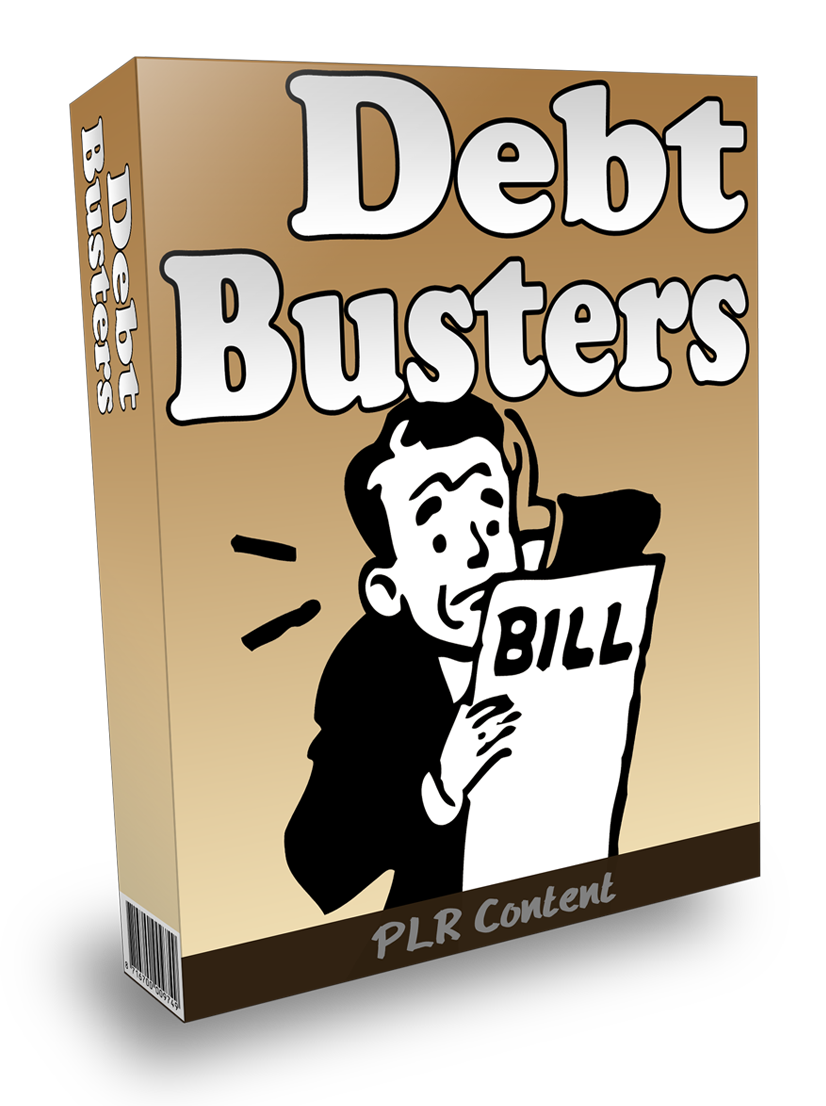 Debt Busters PLR Content